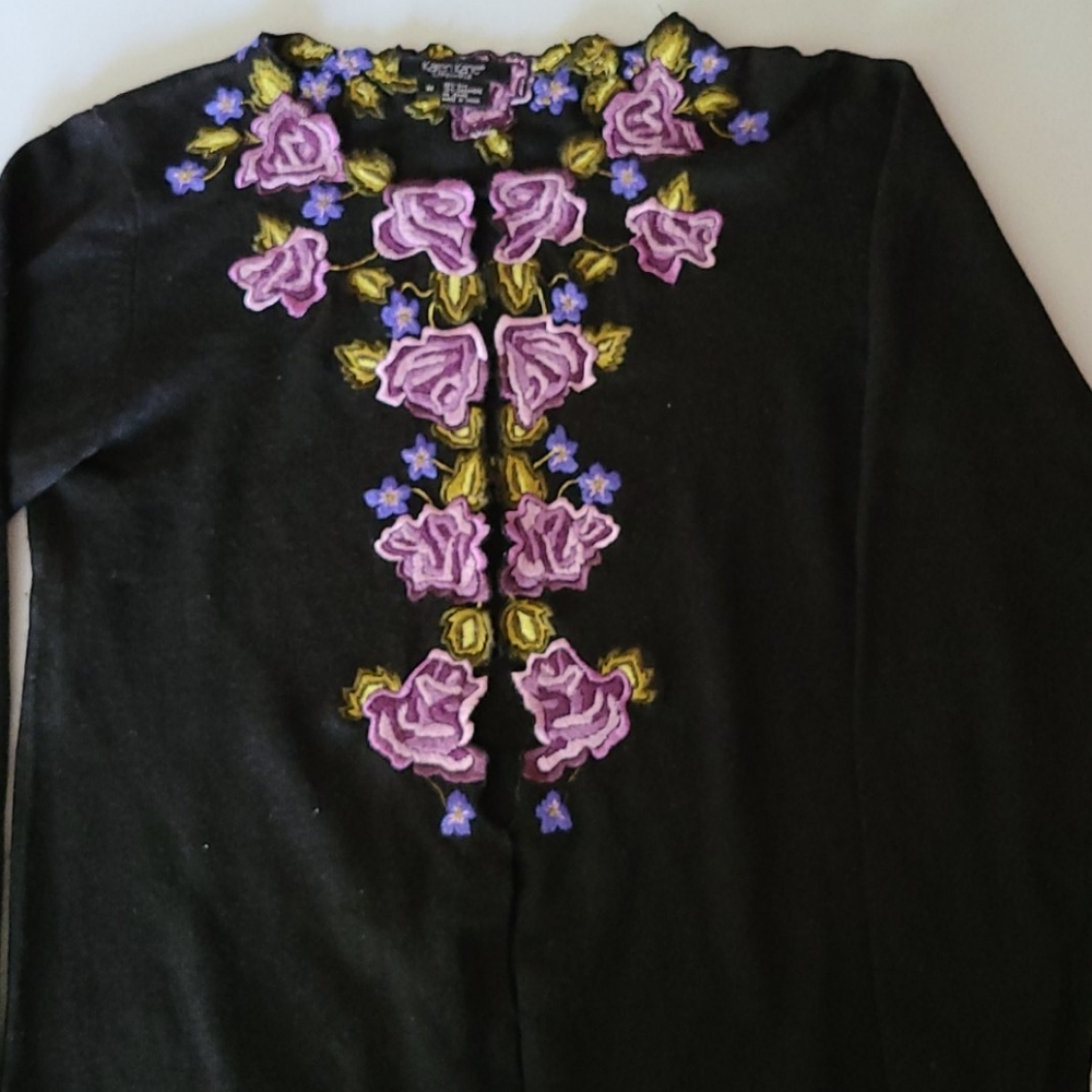 Silk and cashmere sweater (M)